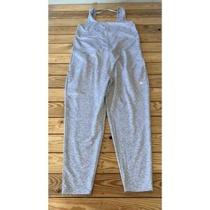 Jo Jax Tie Stretchy Athletic Jumpsuit Size Small Women’s Gray